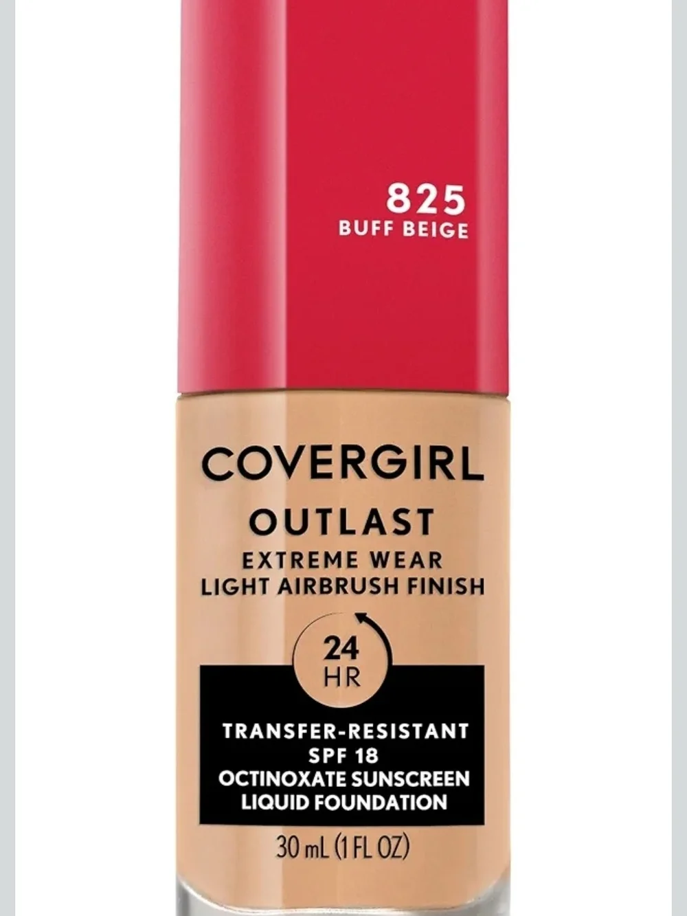 Covergirl Outlast Extreme Wear 3-in-1 Buff Beige Full Coverage Liquid Foundation